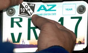 OHV Decal, Title, License Plate, and Registration