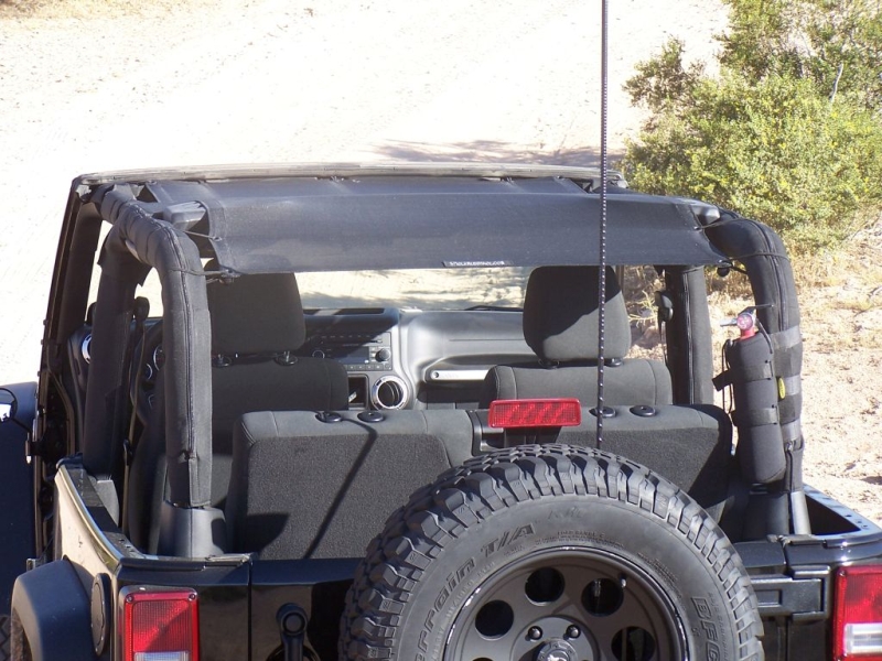 SpiderWebShade mesh top for Jeep Wrangler 